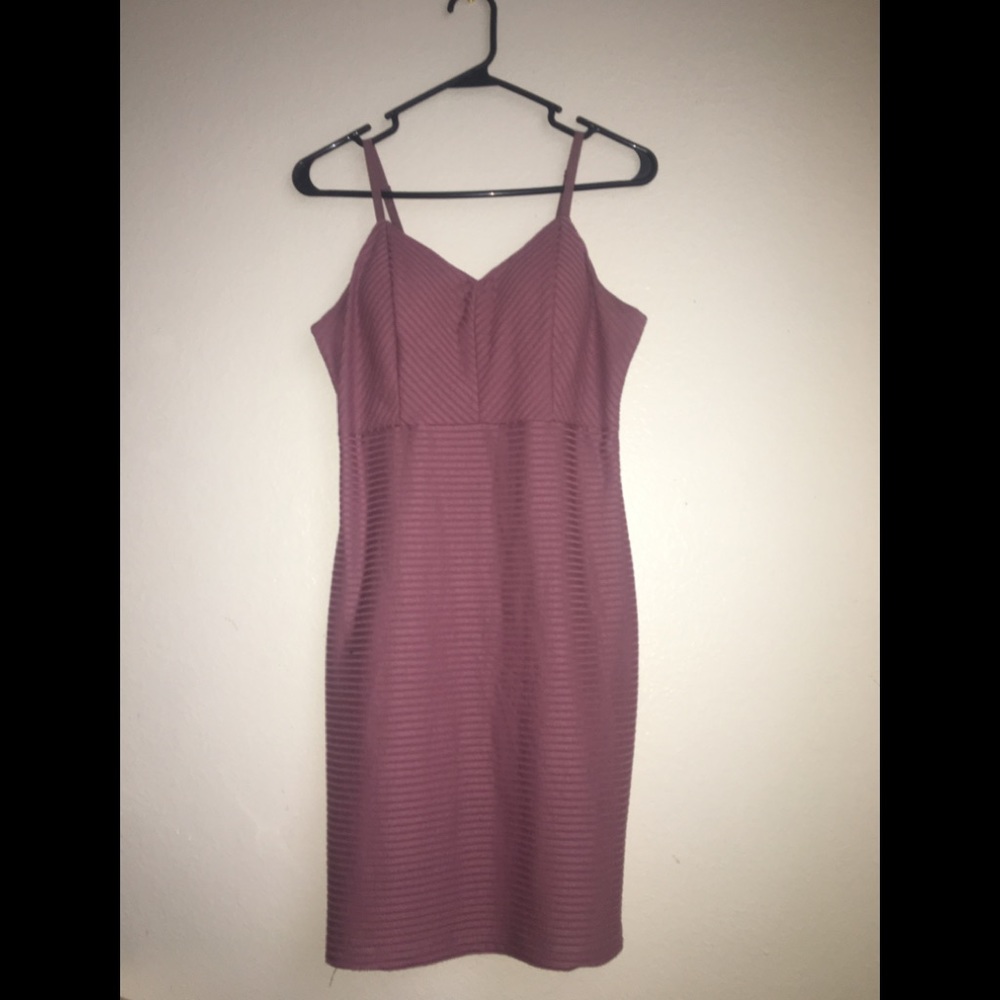 Purple dress